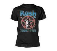 Rush Unisex Adult Vortex T-Shirt / M Black PH1095