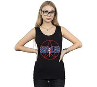 Rush Women's Distressed 2112 Starman Vest Black Medium