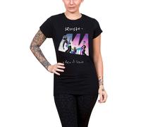 Rush Women's Show Of Hands Skinny Fit T-Shirt in Black | Size: Medium Rush Black M