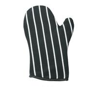 Rushbrookes Butchers Stripe Gauntlet (Made In Uk) - Slate Grey