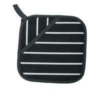 Rushbrookes Butchers Stripe Pot Grab (Made In Uk) - Slate Grey