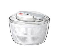 Ruspela Salad Spinner, Kitchen Lettuce Spinner Wash Spin and Dry Fruit Vegetable Washer Dryer with Bowl and Colander for Vegetable Prepping