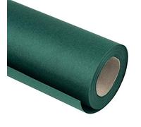 RUSPEPA Green Kraft Paper Roll - 44.5cm x 30m - Recyclable Paper Perfect for for Crafts, Art, Wrapping, Packing, Postal, Shipping, Dunnage & Parcel