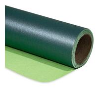 RUSPEPA Green Matte Wrapping Paper - 43.2 cm X 10 m - Solid Color Pearly - lustre Paper Perfect for Wedding, Birthday, Christmas, Baby Shower