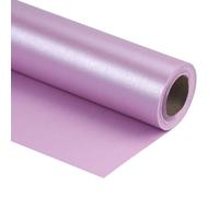 RUSPEPA Light Purple Matte Wrapping Paper - 43.2 cm X 10 m - Solid Color Pearly Lustre Paper Perfect for Wedding, Birthday, Christmas, Baby Shower