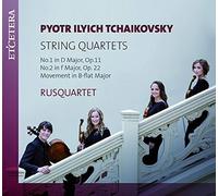 Rusquartet - TCHAIKOVSKY, P.I.:String Quartets N°1 D Major Op.11/N°2 F Major, Op