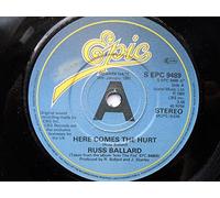 Russ Ballard - Ballard, Russ Here Comes The Hurt 7" Epic SEPC9489 EX 1981 there is handwritten number on label and 2mm drill hole in label rim