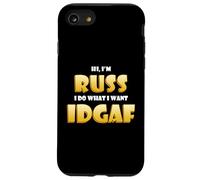 Russ Costume IDGAF Funny Meme Russ Halloween Costume Russel Case for iPhone SE (2020) / 7/8