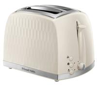 Russel Hobbs, 2 Slice Toaster, Honeycomb, 850W,Cream,26062