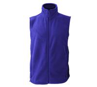 Russel Men's Fleece Gilet Jacket Bodywarmer in Royal | Size: Large Russel Royal L