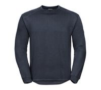 Russell 013M Cotton Rich Heavy Duty Workwear Pullover Sweatshirt Jumper XS-4XL