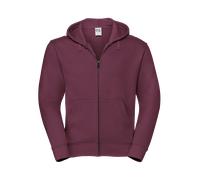Russell 266M Authentic Zipped Hooded Sweatshirt Hoodie XS - 4XL