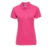 Russell 566F Ladies Womans Stretch Cotton Short Sleeve Polo Shirt XS - XXL
