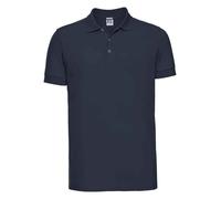 Russell 566M Polo 95% cotton/5% Lycra Stretch Slim Fit Short Sleeve Shirt
