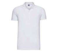 Russell 566M Polo 95% cotton/5% Lycra Stretch Slim Fit Short Sleeve Shirt