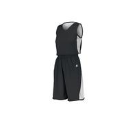 Russell 5R6DLX.BWH.M Ladies Undivided Single Ply Reversible Shorts, Black & White - Medium