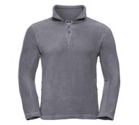 Russell 874M Plain Quarter Half Zip Neck Long Sleeve Fleece