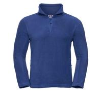 Russell 874M Plain Quarter Half Zip Neck Long Sleeve Fleece