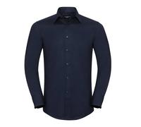 Russell 922M Long Sleeve Easy Care Cotton Blend Tailored Oxford Shirt