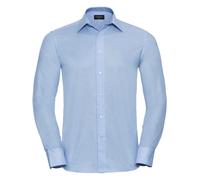 Russell 922M Long Sleeve Easy Care Cotton Blend Tailored Oxford Shirt