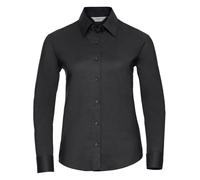 Russell 932F Ladies Long Sleeve Easy Care Cotton Blend Oxford Shirt Blouse