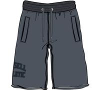 Russell Athletic A00901-T7-209 Logo Embossed Shorts Shorts Men's Turbulence Size S