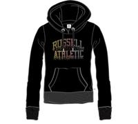 RUSSELL ATHLETIC A01082-IO-099 PULLOVER HOODY Sweatshirt Women's BLACK Size XXL