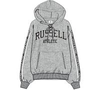 Russell Athletic A01262-SR-603 OVERSIZED PULLOVER HOODY Sweatshirt Women's STEEL MARL Size L