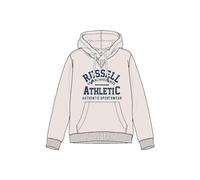 RUSSELL ATHLETIC A20192-SY-045 PULLOVER HOODY Sweatshirt Men's SOYA Size S