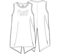 RUSSELL ATHLETIC A21131-UW-001 Scripted - Split Back Long Tank Tank top Women's White Size S