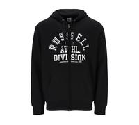 Russell Athletic A30272-IO-099 CASE-ZIP THROUGH HOODY Sweatshirt Men's BLACK Size M