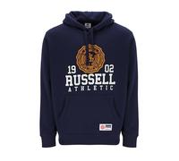 Russell Athletic A30392-NA-190 ATH 1902-PULL OVER HOODY Sweatshirt Men's MOLTEN LAVA Size M Blue