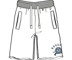 Russell Athletic A30601-UW-001 Alpha-Seamless Shorts Shorts Men's White Size M