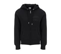 Russell Athletic A31002-IO-099 ABI-ZIP THROUGH HOODY Sweatshirt Women's PEARL Size XL Black