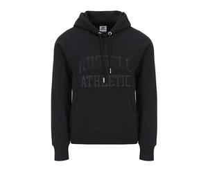 Russell Athletic A31012-IO-099 BEL-PULL OVER HOODY Sweatshirt Women's PEARL Size S Black