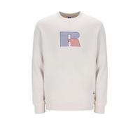 Russell Athletic Benjamin3-crew Men's Long-Sleeved Sweatshirt (Pack of 1) White Sand