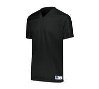 Russell Athletic Boys Solid Flag Youth Practice Gear, and High-Performance Football Jerseys, Black, M