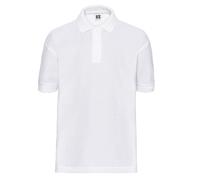 Russell Athletic Childrens Unisex Childrens/Kids Classic Polycotton Polo Shirt (White) - Size 9-10Y