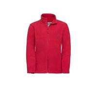 Russell Athletic Childrens Unisex Childrens/Kids Fleece Jacket (Classic Red) - Size 7-8Y
