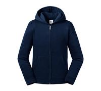 Russell Athletic Childrens Unisex Kids/Childrens Authentic Zip Hooded Sweatshirt (French Navy) - Navy/Blue - Size 5-6Y