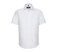 Russell Athletic Collection Mens Fitted Short-Sleeved Shirt (White) - Size X-Large