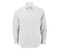 Russell Athletic Collection Mens Long Sleeve Easy Care Fitted Shirt (White) - Size 18.5R