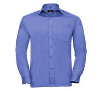 Russell Athletic Collection Mens Long Sleeve Shirt (Corporate Blue) - Multicolour - Size 19.5 inch
