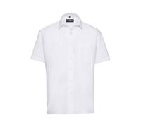 Russell Collection Mens Poplin Easy-Care Shirt PC6019