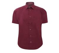 Russell Collection Mens Short Sleeve Easy Care Fitted Shirt / N/A N/A BC1033