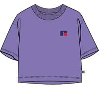 RUSSELL ATHLETIC E24011-PH-693 DANI-Knotted TEE Shirt T-Shirt Women's Purple HEBE Size XL