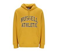 Russell Athletic E36072-NG-355 ICONIC2-PULL OVER HOODY Sweatshirt Men's NUGGET GOLD Size L