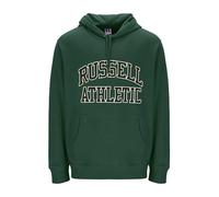 Russell Athletic Iconic2-Pull Over Hoody Men's Long Shirt (Pack of 1) Dark Green