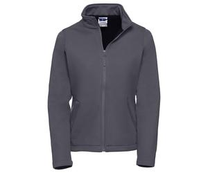 Russell Athletic Ladies/Womens Smart Softshell Jacket (Convoy Grey) - Dark Grey - Size 3XL