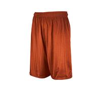 Russell Athletic Men's 9" Mesh Short, Burnt Orange, Small